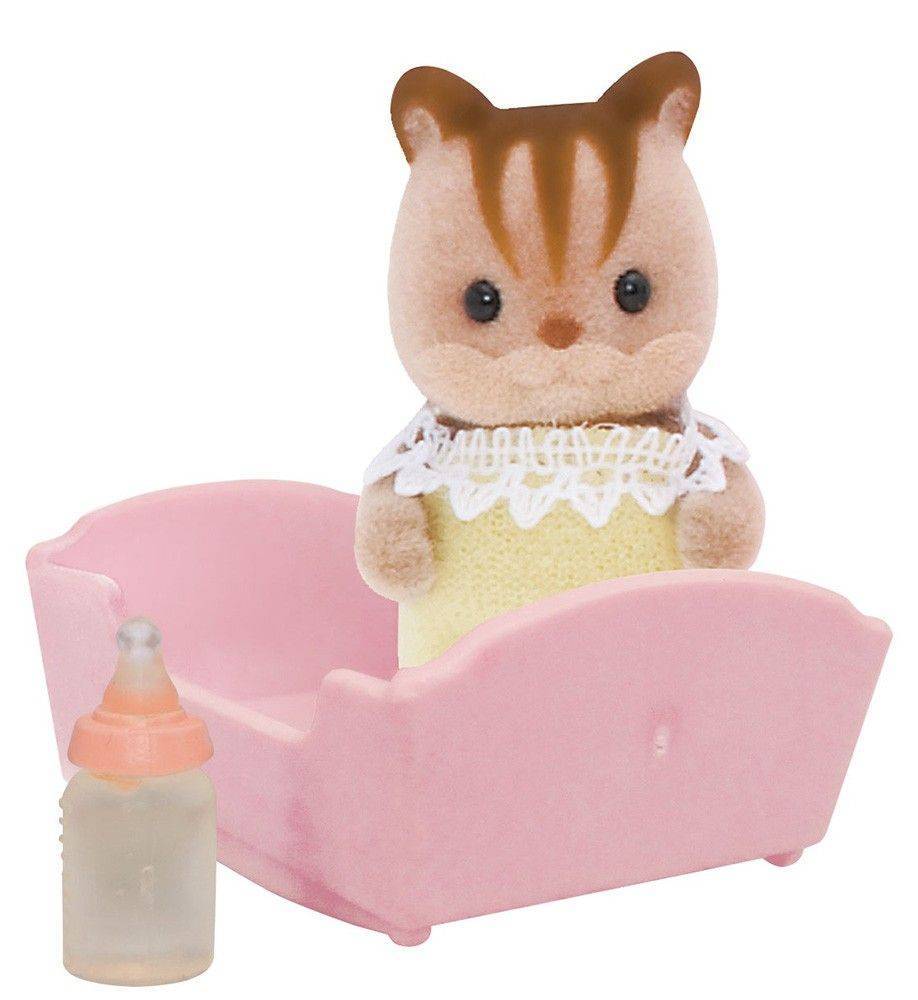 SYLVANIAN FAMILIES ΜΩΡΟ ΣΚΙΟΥΡΑΚΙ WALNUT SQUIRREL BABY (5065)