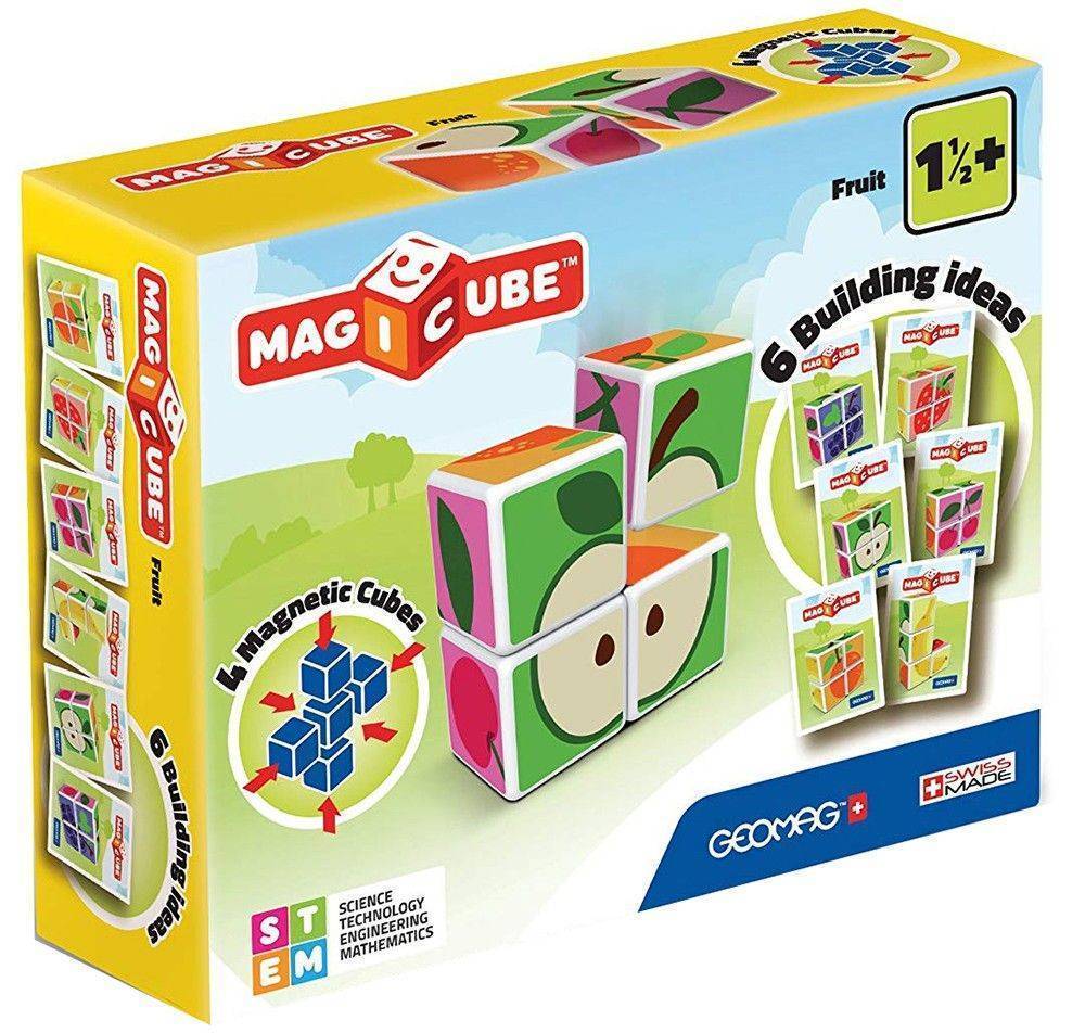 ΜΑΓΝΗΤΙΚΟΙ ΚΥΒΟΙ GEOMAG FRUIT 7ΤΜΧ (131) GEOMAG