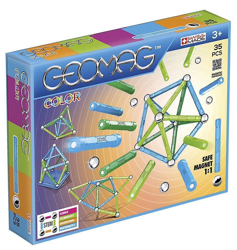 ΜΑΓΝΗΤΙΚΟ ΣΕΤ GEOMAG COLOR 35 - 35 ΤΜΧ (261)