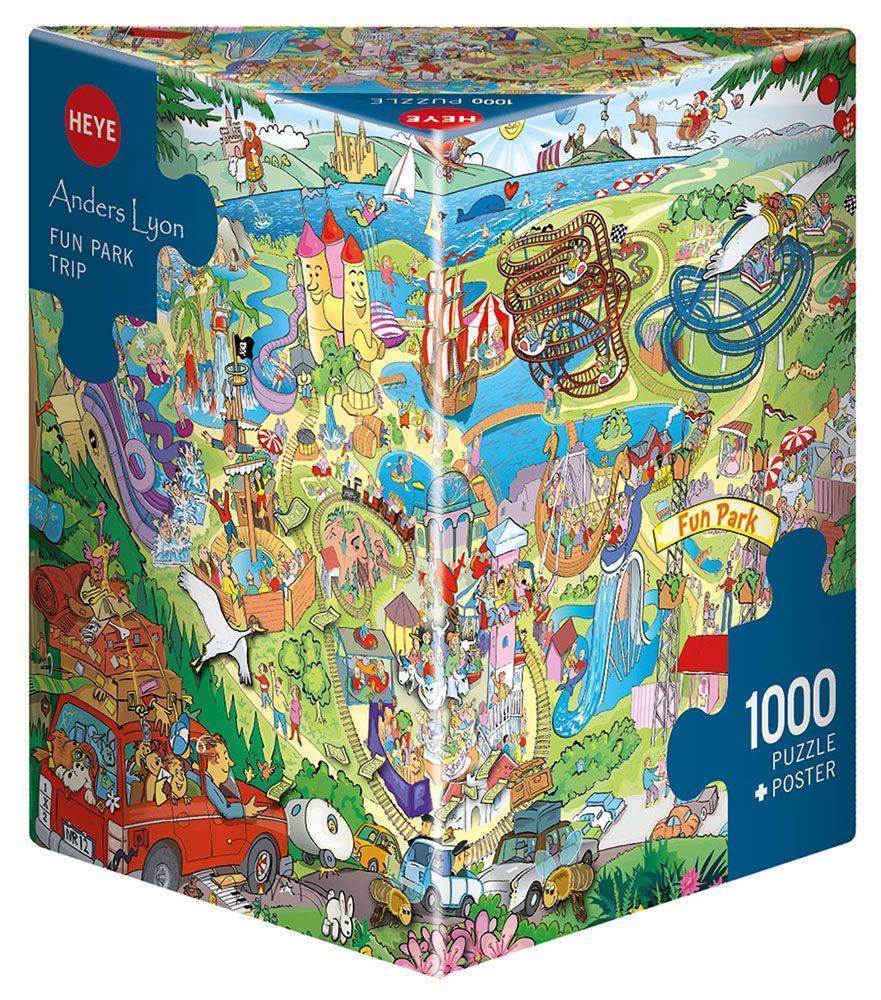 LYON-ΒΟΛΤΑ ΣΤΟ ΠΑΡΚΟ HEYE 1000 ΚΟΜΜΑΤΙΑ ΤΡΙΓΩΝΟ ΚΟΥΤΙ (29837) HEYE