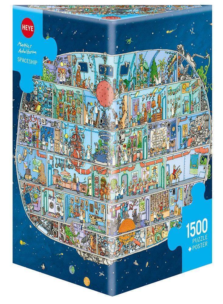 ADOLFSSON-ΔΙΑΣΤΗΜΟΠΛΟΙΟ HEYE 1500 KOMMATIA ΤΡΙΓΩΝΟ ΚΟΥΤΙ (29841)