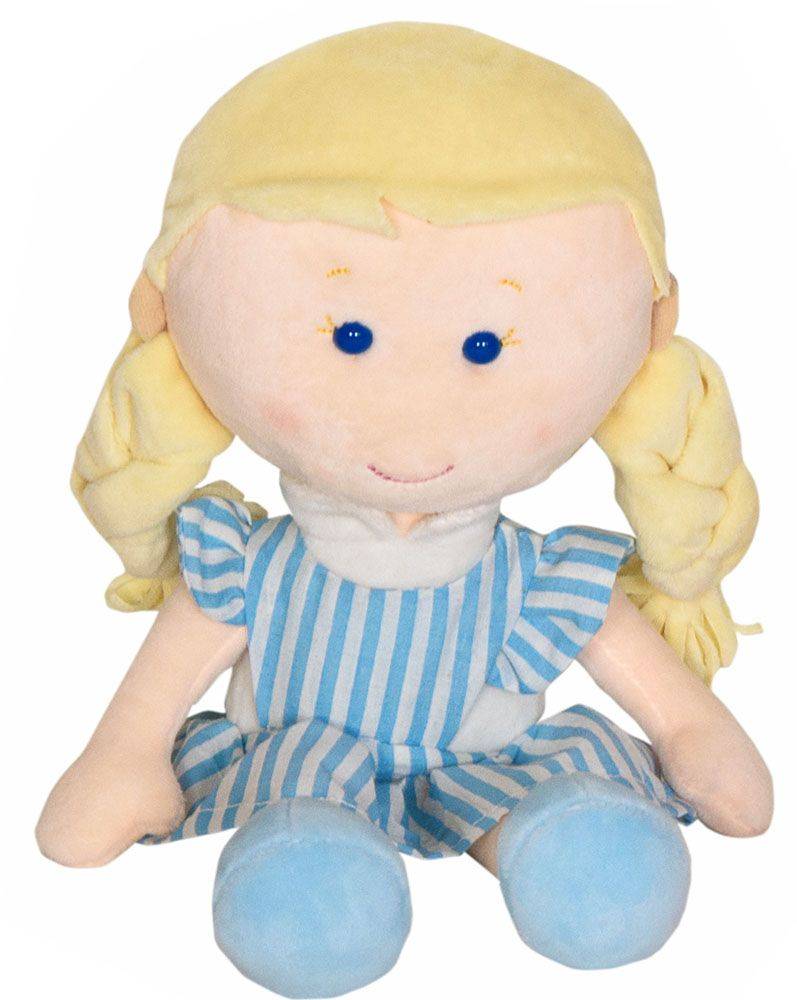 ΛΟΥΤΡΙΝΗ ΚΟΥΚΛΑ FRIENDLIES ΜΕ ΜΠΛΕ ΦΟΡΕΜΑ 35CM (2042) FRIENDLIES