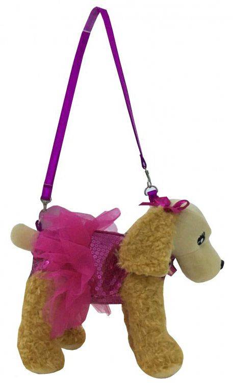 ΤΣΑΝΤΑΚΙ-ΣΚΥΛΑΚΙ JUST TOYS DOGGIE STAR COCKER 25CM (DS-01) JUST TOYS