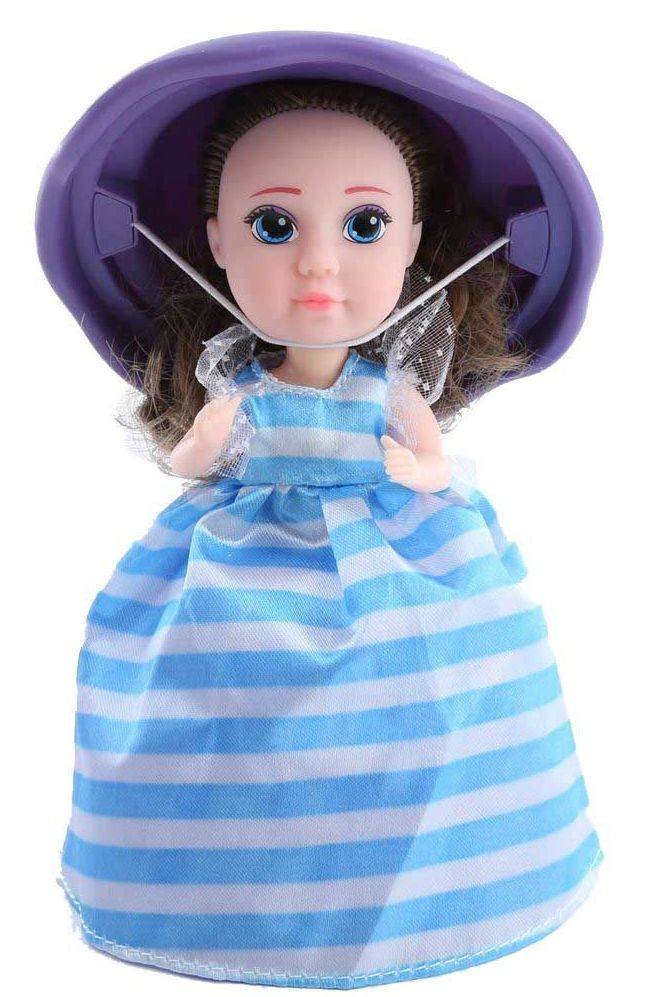 JUST TOYS ΚΟΥΚΛΑ JUST TOYS CUP CAKE 4 SURPRISE PRINCESS DOLL ANDREA (1092)