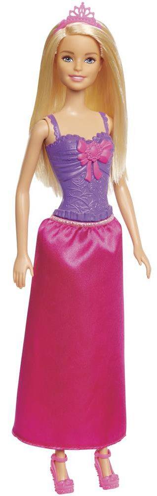 BARBIE ΠΡΙΓΚΙΠΙΚΟ ΦΟΡΕΜΑ ΜΩΒ/ΦΟΥΞΙΑ (DHM41)