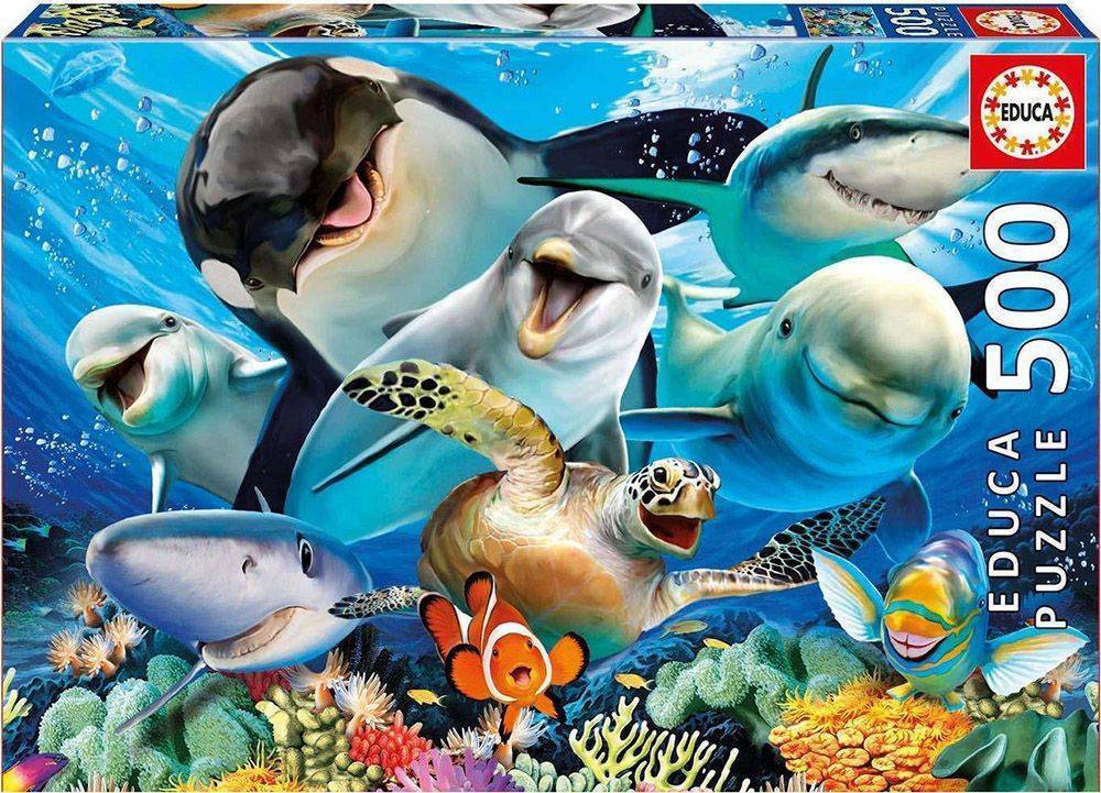 UNDERWATER SELFIES EDUCA 500 ΚΟΜΜΑΤΙΑ