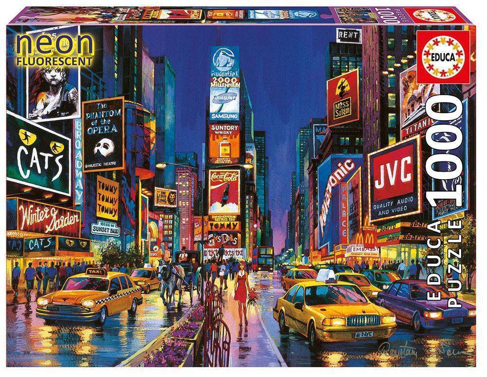 TIMES SQUARE, NEW YORK EDUCA 1000 ΚΟΜΜΑΤΙΑ EDUCA
