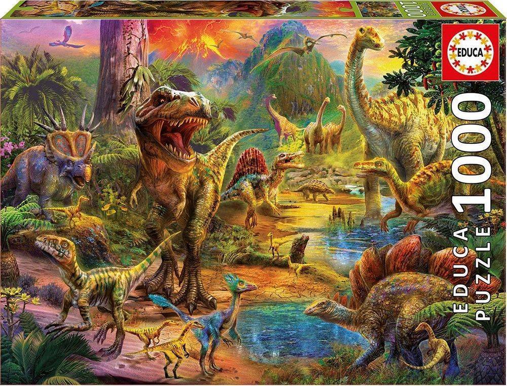 LAND OF DINOSAURS EDUCA 1000 ΚΟΜΜΑΤΙΑ