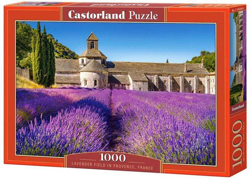 LAVENDER FIELD IN PROVENCE, FRANCE CASTORLAND 1000 ΚΟΜΜΑΤΙΑ CASTORLAND