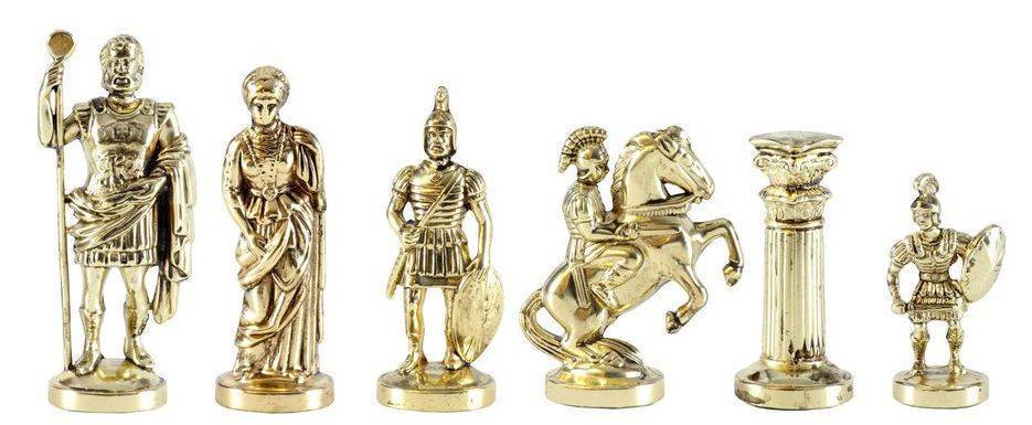 ΠΙΟΝΙΑ ΓΙΑ ΣΚΑΚΙ MANOPOULOS "ΕΛΛΗΝΟΡΩΜΑΪΚΗ ΕΠΟΧΗ" ΜΕΓΑΛΟ ΜΕΤΑΛΛΙΚΑ ΧΡΥΣΟ/ΚΑΦΕ 9.7CM MANOPOULOS