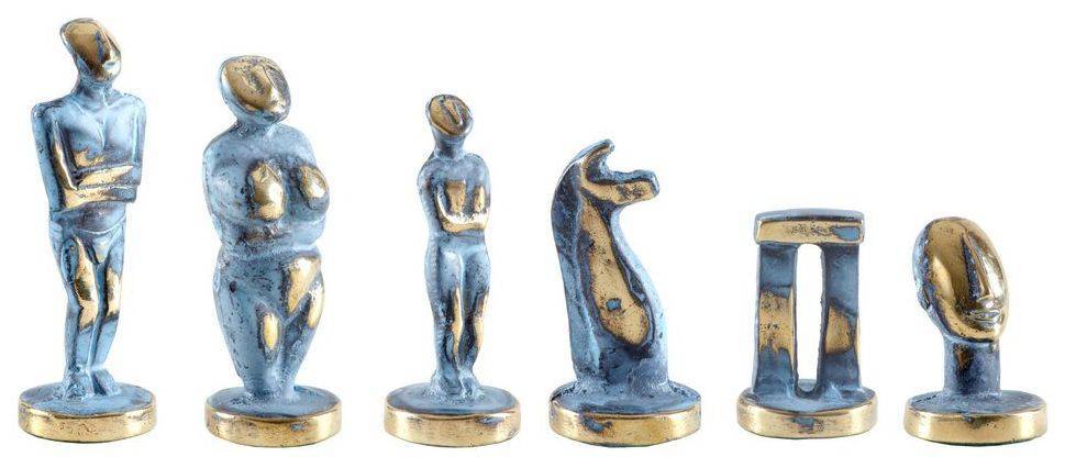 ΠΙΟΝΙΑ ΓΙΑ ΣΚΑΚΙ MANOPOULOS "ΚΥΚΛΑΔΙΚΗ ΤΕΧΝΗ" ΜΕΓΑΛΟ ΜΕΤΑΛΛΙΚΑ ΜΠΛΕ/ΚΑΦΕ 8.5 CM MANOPOULOS