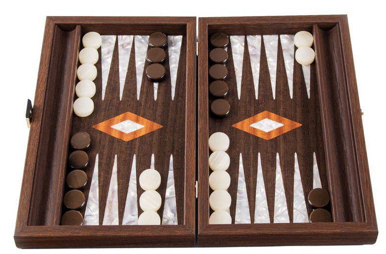 ΤΑΒΛΙ MANOPOULOS NATURAL BURL WITH PEARL ELEMENTS PREMIUM COLLECTION 30X20CM