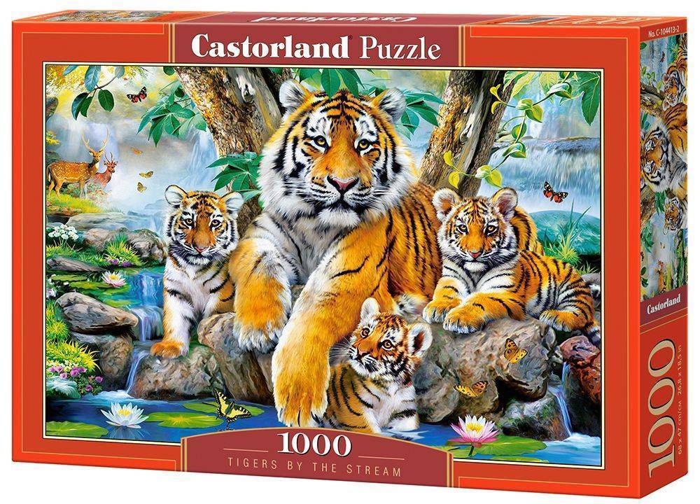 TIGERS BY THE STREAM CASTORLAND 1000 ΚΟΜΜΑΤΙΑ