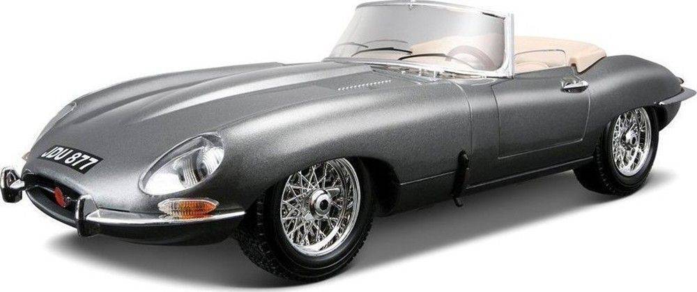JAGUAR E CABRIO (1961) BBURAGO ΜΕΤΑΛΛΙΚΟ ΑΝΤΙΓΡΑΦΟ 1:18 BBURAGO
