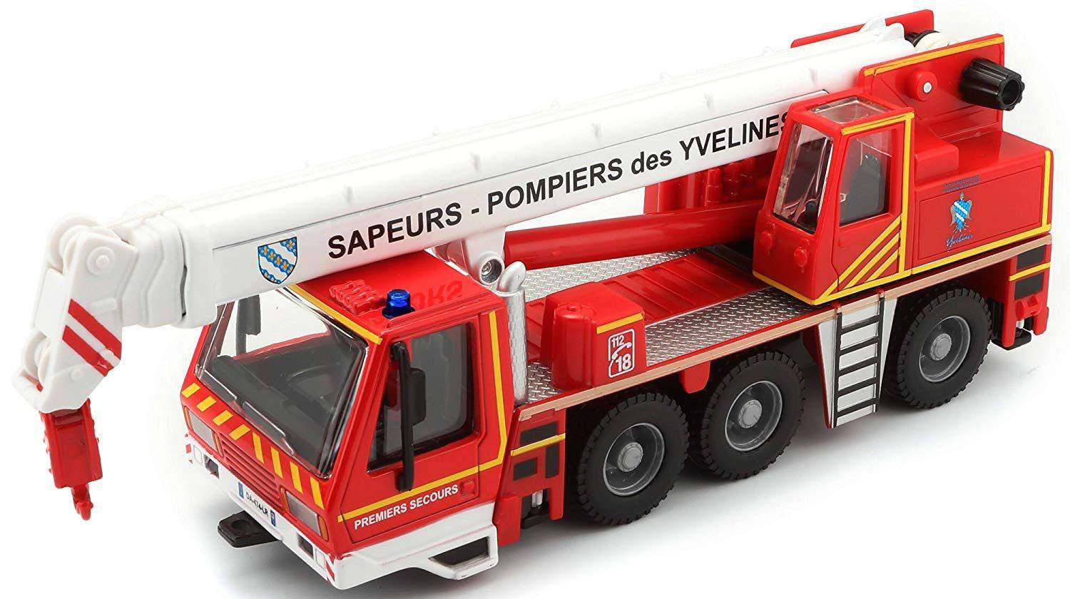 EMERGENCY FORCE CRANE BBURAGO ΜΕΤΑΛΛΙΚΟ ΑΝΤΙΓΡΑΦΟ 1:50 (18/32010)