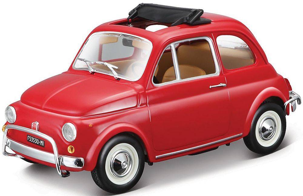 ΟΧΗΜΑ FIAT 500 L (1968) BBURAGO ΜΕΤΑΛΛΙΚΟ ΑΝΤΙΓΡΑΦΟ 1:24 (18/22099) BBURAGO