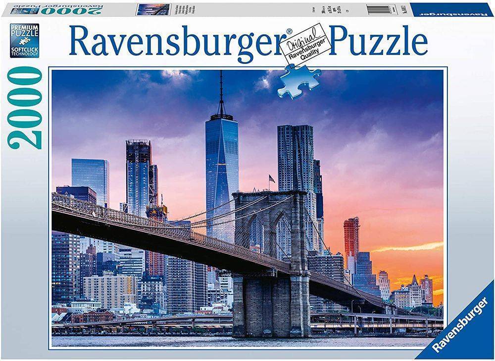 ΝΕΑ ΥΟΡΚΗ RAVENSBURGER - 2000 ΚΟΜΜΑΤΙΑ RAVENSBURGER