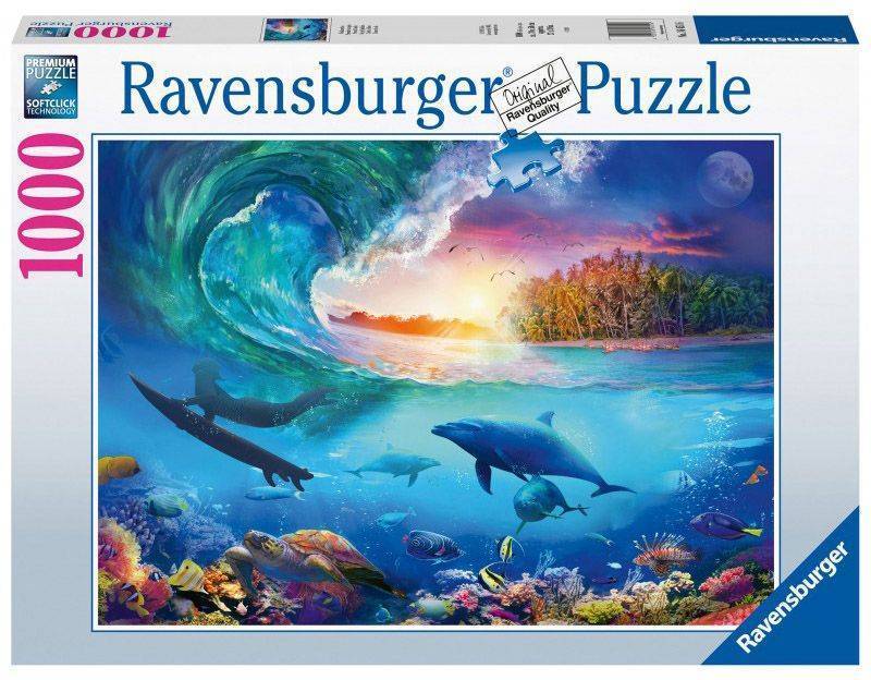 ΠΙΑΣΕ ΤΟ ΚΥΜΑ RAVENSBURGER - 1000 ΚΟΜΜΑΤΙΑ RAVENSBURGER
