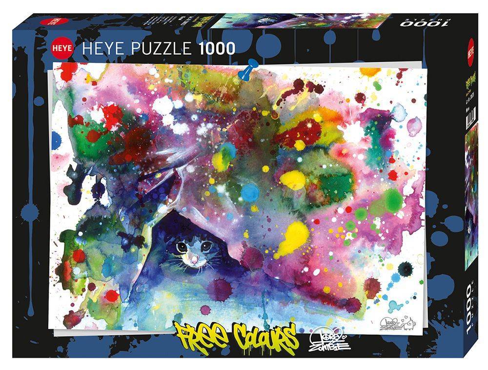 FREE COLOURS-ΝΙΑΟΥΡΙΣΜΑ HEYE 1000 ΚΟΜΜΑΤΙΑ (29825)