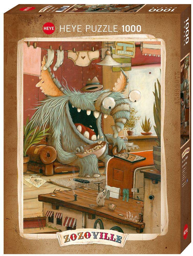 ZOZOVILLE VERT-ΜΠΟΥΓΑΔΑ HEYE 1000 ΚΟΜΜΑΤΙΑ (29865)