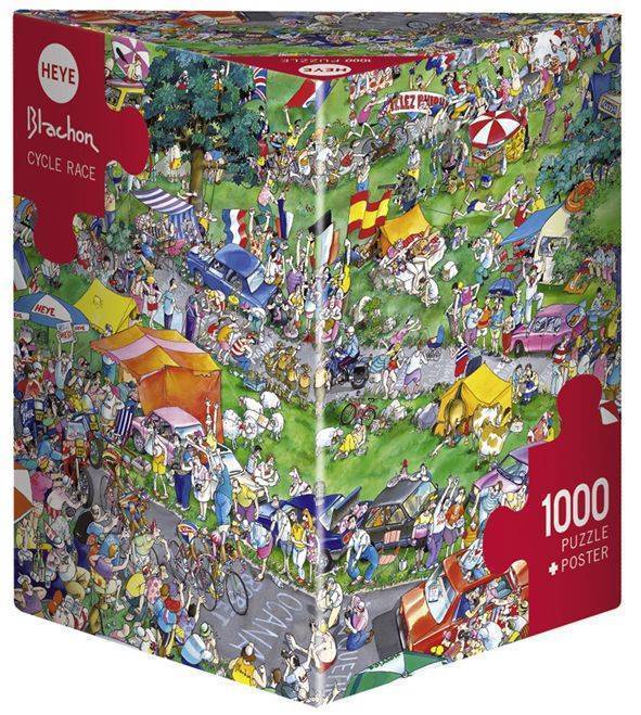 BLACHON-ΠΟΔΗΛΑΤΟΔΡΟΜΙΑ HEYE ΤΡΙΓΩΝΟ ΚΟΥΤΙ 1000 ΚΟΜΜΑΤΙΑ (29888) HEYE