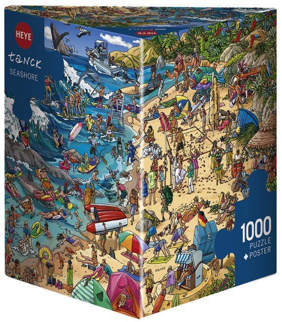 HEYE TANCK-SEASHORE ΤΡΙΓΩΝΟ ΚΟΥΤΙ HEYE 1000 ΚΟΜΜΑΤΙΑ (29922)