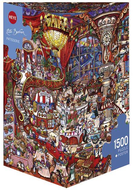 BERMAN-ΖΑΧΑΡΟΠΛΑΣΤΕΙΟ ΤΡΙΓΩΝΟ ΚΟΥΤΙ HEYE 1500 ΚΟΜΜΑΤΙΑ (29889)