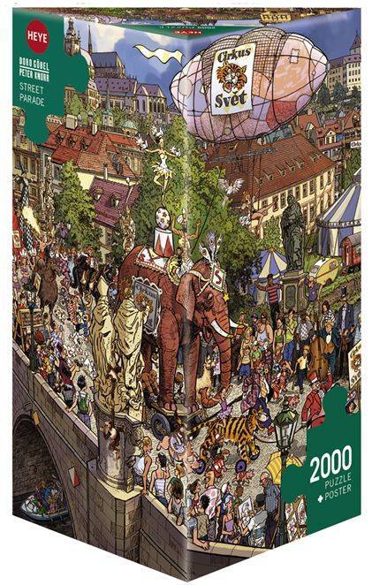 KOBBEL - KNORR-STREET PARADE HEYE ΤΡΙΓΩΝΟ ΚΟΥΤΙ 2000 ΚΟΜΜΑΤΙΑ (29926) HEYE
