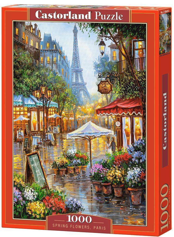 SPRING FLOWERS, PARIS CASTORLAND 1000 ΚΟΜΜΑΤΙΑ