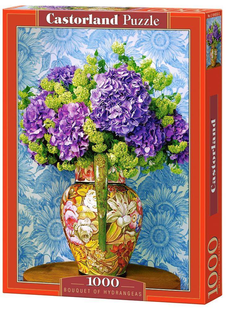 BOUQUET OF HYDRANGEAS CASTORLAND 1000 ΚΟΜΜΑΤΙΑ