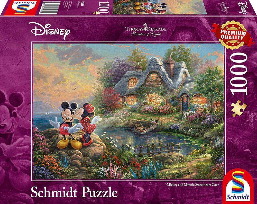 THOMAS KINKADE DISNEY SWEETHEARTS MICKEY-MINNIE SCHMIDT 1000 ΚΟΜΜΑΤΙΑ (59639) SCHMIDT