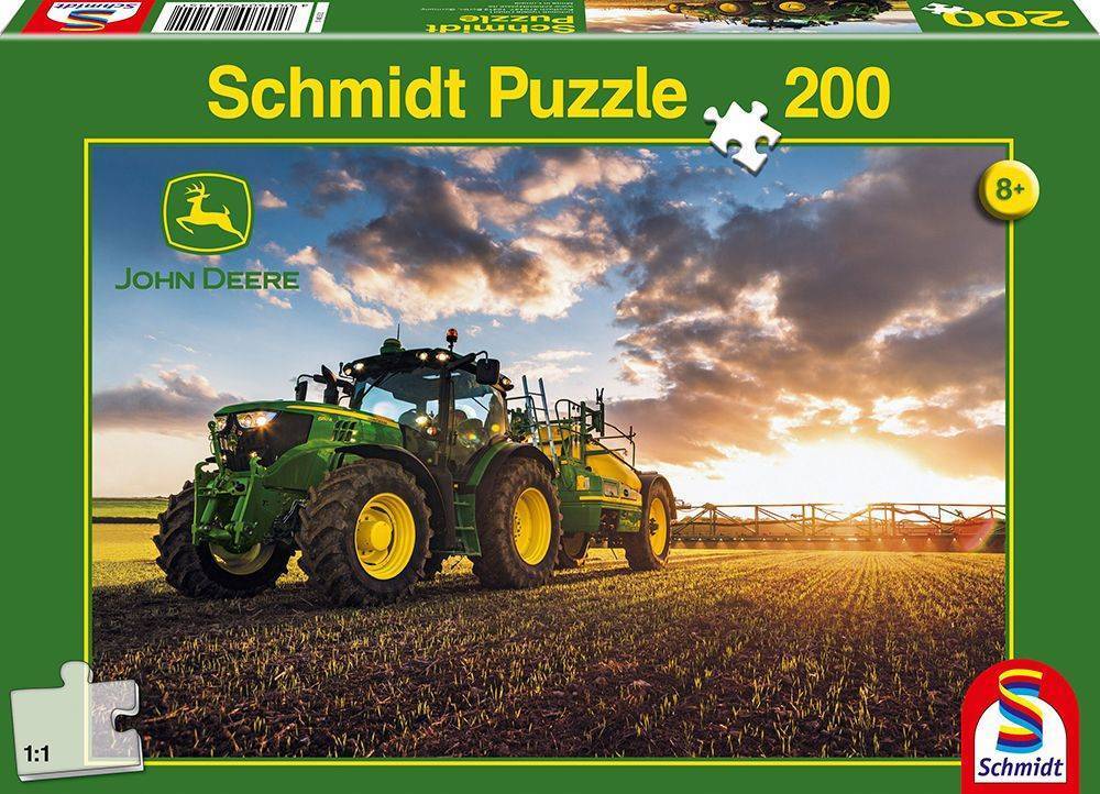 SCHMIDT JOHN DEERE ΤΡΑΚΤΕΡ 6150R ΜΕ ΨΕΚΑΣΤΗΡΑ SCHMIDT 200 ΚΟΜΜΑΤΙΑ (56145)