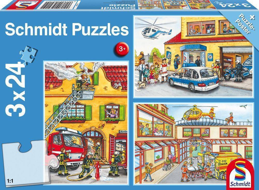 SCHMIDT ΠΥΡΟΣΒΕΣΤΙΚΗ - ΑΣΤΥΝΟΜΙΑ SCHMIDT 3X24 ΚΟΜΜΑΤΙΑ (56215)