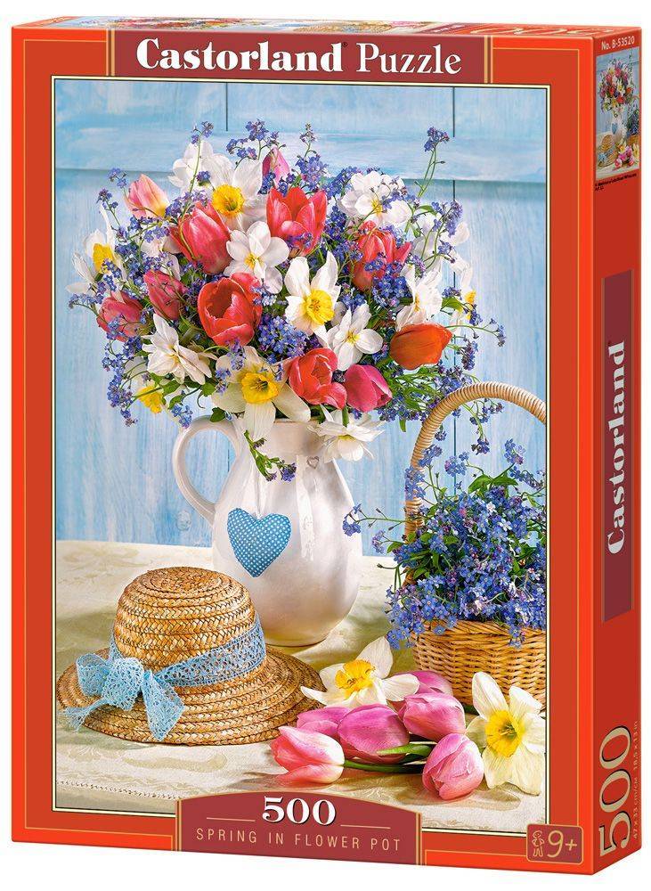 SPRING IN FLOWER POT CASTORLAND 500 ΚΟΜΜΑΤΙΑ