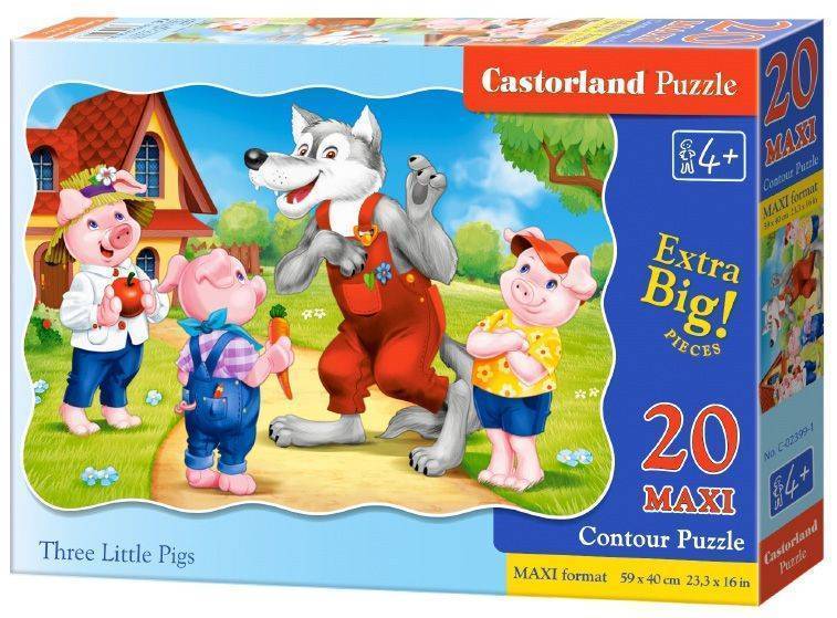 THREE LITTLE PIGS CASTORLAND 20 ΚΟΜΜΑΤΙΑ CASTORLAND