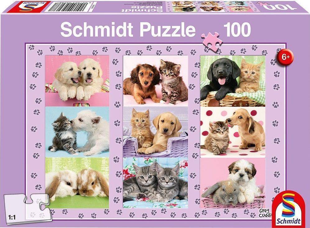 ΟΙ ΦΙΛΟΙ ΜΑΣ ΤΑ ΖΩΑΚΙΑ SCHMIDT 100 ΚΟΜΜΑΤΙΑ (56268) SCHMIDT