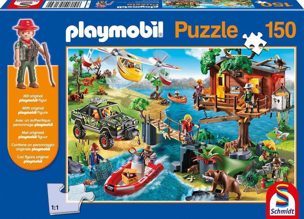 SCHMIDT PLAYMOBIL ΔΕΝΤΡΟΣΠΙΤΟ ΜΕ ΦΙΓΟΥΡΑ SCHMIDT 150 ΚΟΜΜΑΤΙΑ (56164)