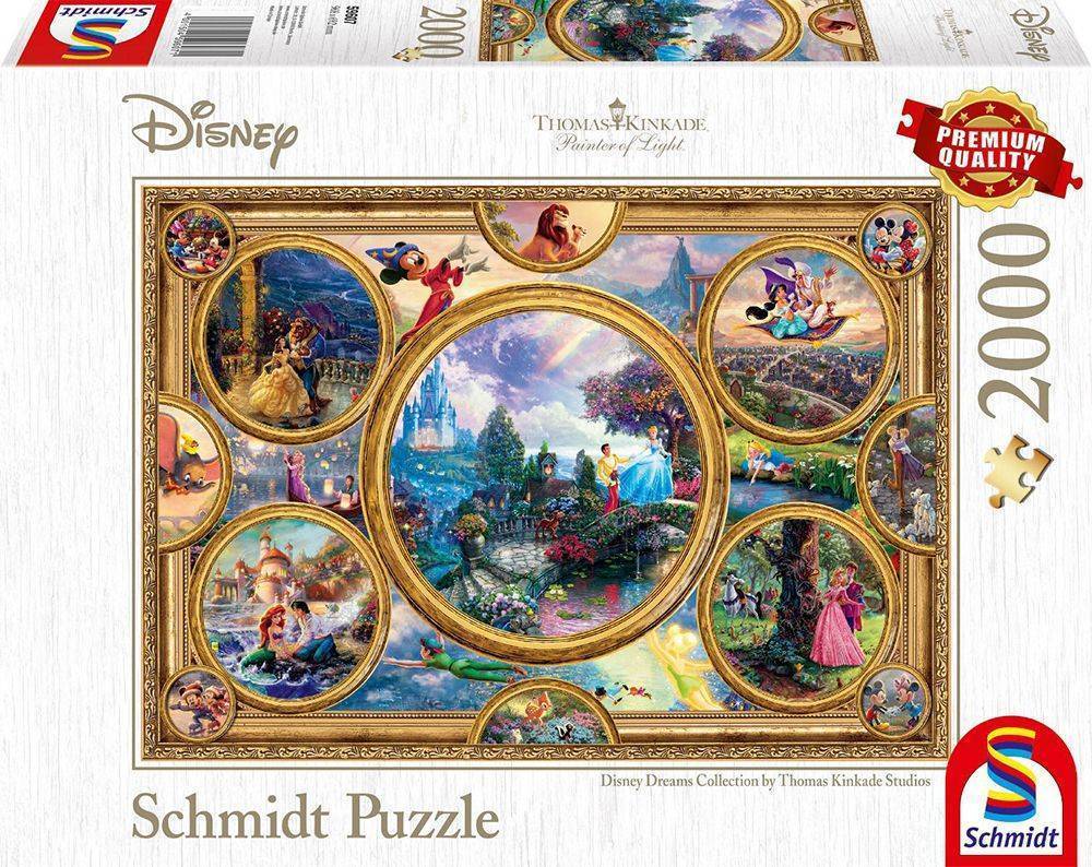 THOMAS KINKADE DISNEY DREAMS COLLECTION SCHMIDT 2000 ΚΟΜΜΑΤΙΑ (59607)