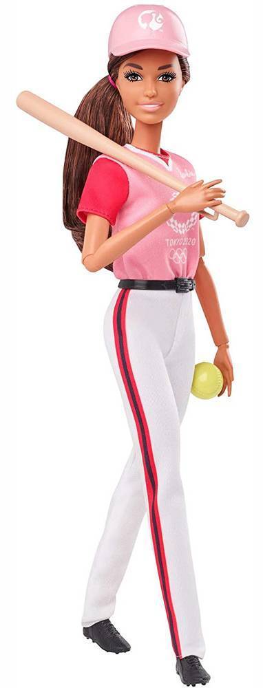 BARBIE ΟΛΥΜΠΙΑΚΟΙ ΑΓΩΝΕΣ-ΑΘΛΗΤΡΙΑ SOFTBALL/BASEBALL (GJL77)