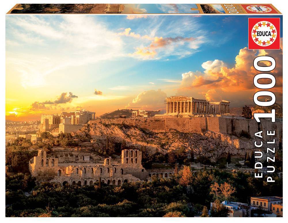 EDUCA PUZZLE ACROPOLIS ATENAS 1000TMX ΝEΟ (Π.018.489) EDUCA
