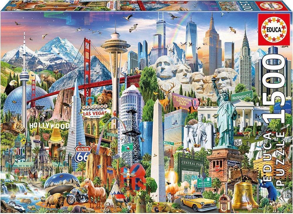 PUZZLE ASIA LANDMARKS EDUCA 1500 ΚΟΜΜΑΤΙΑ