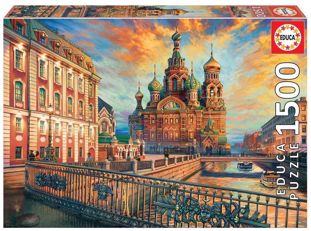EDUCA PUZZLE SAN PETERSBURGO NEO 1500TMX (Π.018.501)