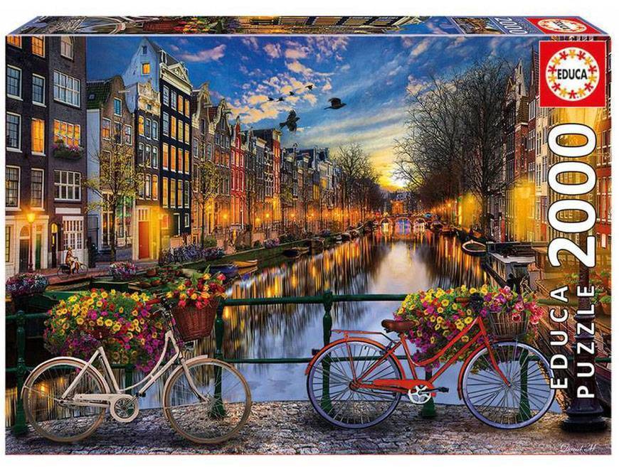 EDUCA PUZZLE AMSTERDAM 2000ΤΜΧ (Π.017.127) EDUCA