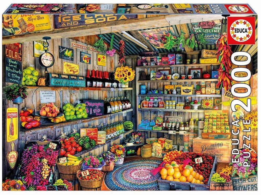 EDUCA PUZZLE GROCERY SHOP 2000TMX (Π.017.128) EDUCA