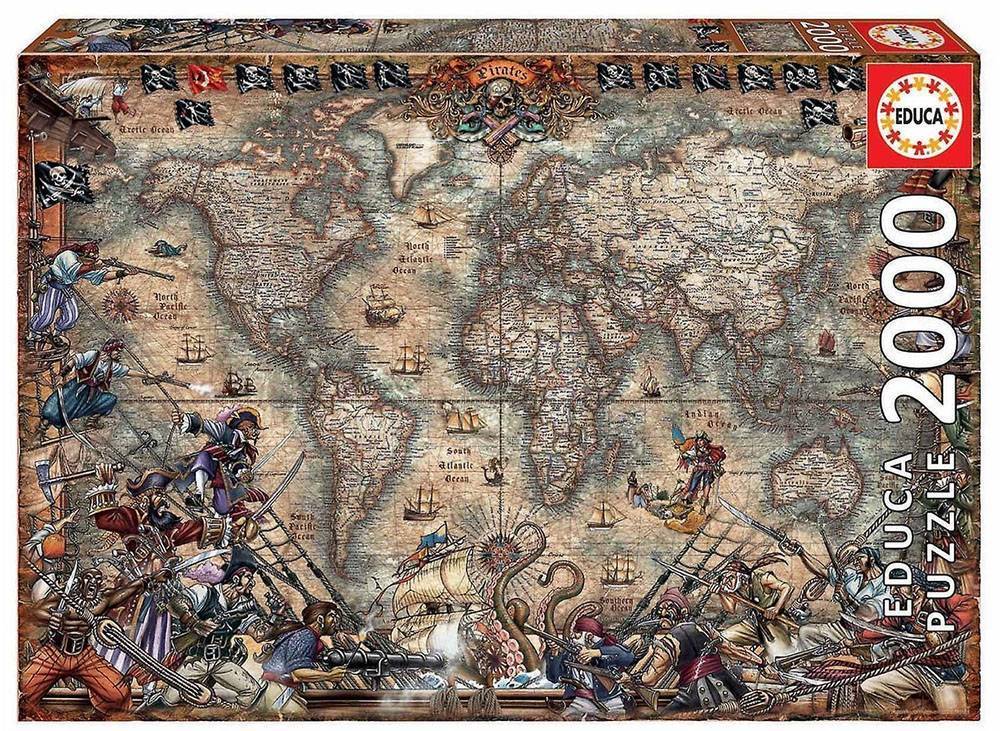 PIRATES MAP EDUCA 2000 ΚΟΜΜΑΤΙΑ EDUCA