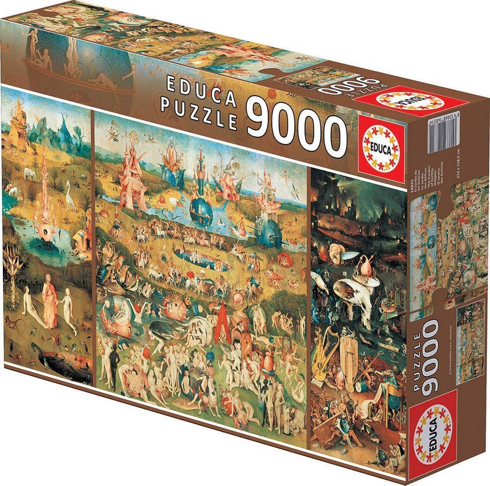 EDUCA PUZZLE THE GARDEN OF EARTHLY DELIGHTS 9000TMX (Π.014.831)