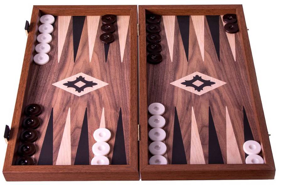 ΤΑΒΛΙ MANOPOULOS WALNUT REPLICA ΚΑΡΥΔΙΑ 48X26CM MANOPOULOS