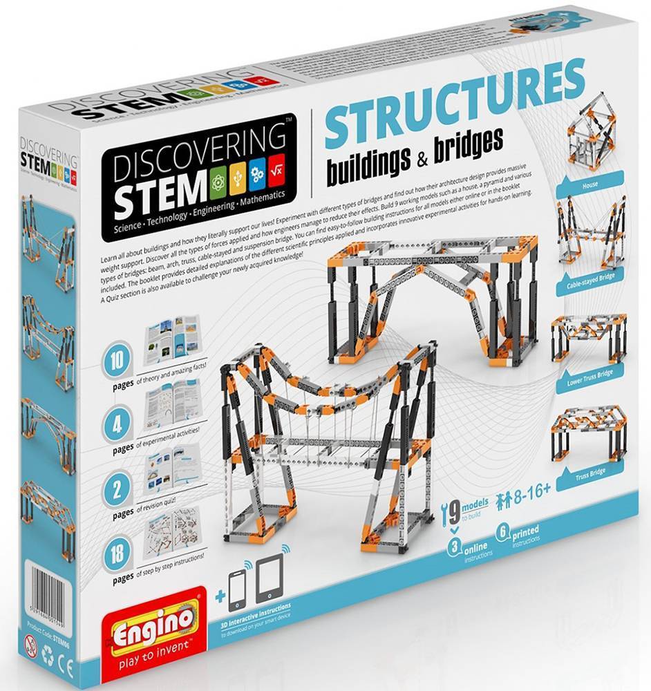 ENGINO STEM STRUCTURES: BUILDINGS - BRIDGES ΣΤΑ ΕΛΛΗΝΙΚΑ