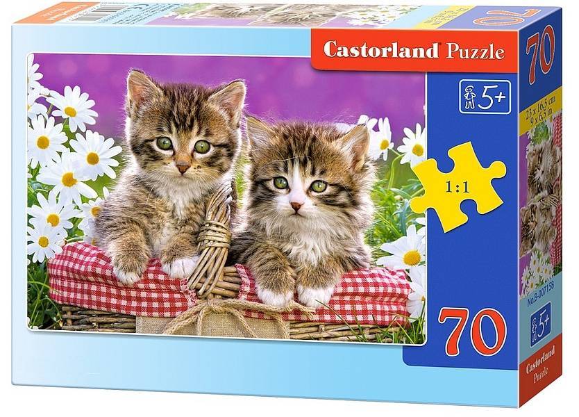 KITTENS IN A BASKET CASTORLAND 70 ΚΟΜΜΑΤΙΑ