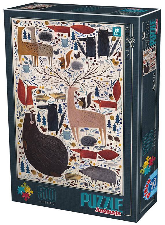 ANIMALS D-TOYS 500 ΚΟΜΜΑΤΙΑ (74348AN02)